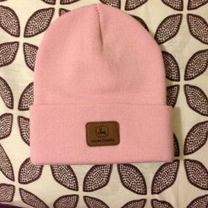 Pink John dear hat