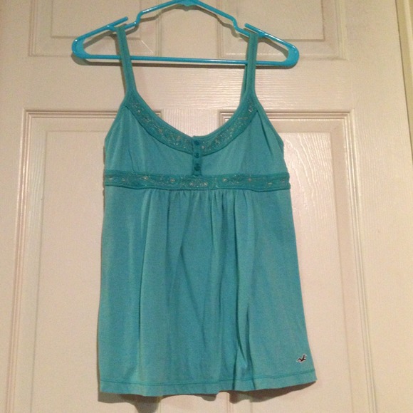 Blue tank