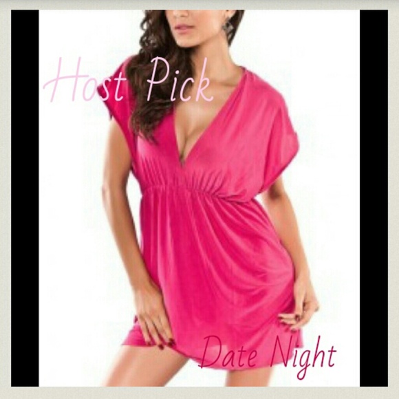 SOLD- HP 9/19/14 Fuschia dress - Picture 1 of 4