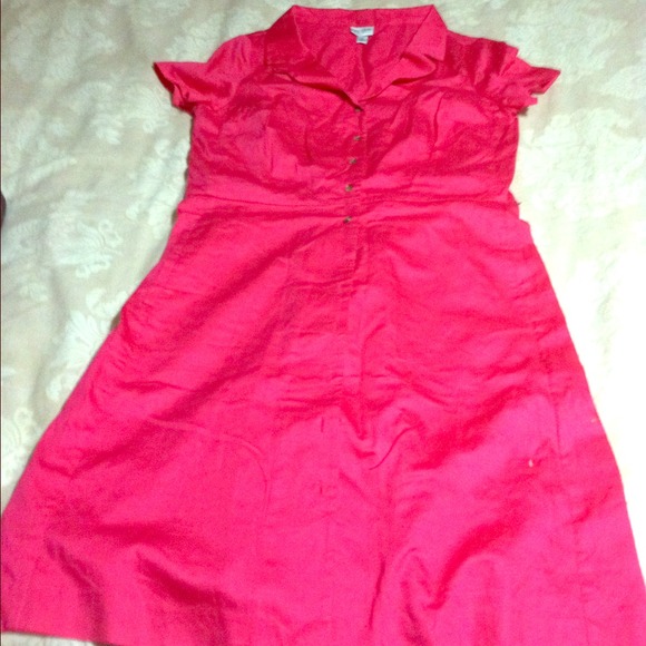 *HOLD FOR WHITNEY:)* Isaac Mirahi pink shirt dress