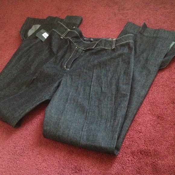 💥🔥💥 NWT Kenneth Cole Black Dark Denim Pants 8 - Picture 2 of 4