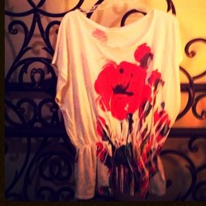 Forever 21 shirt with flower