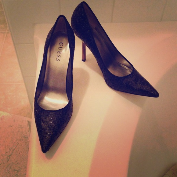 Guess Shoes - Guess glitter heels