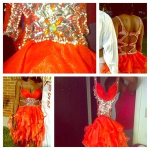Jovani Coral Prom Dress
