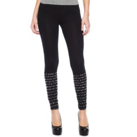 Studded leggings
