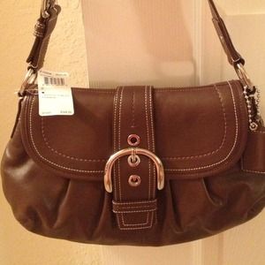 All Leather Coach Handbag