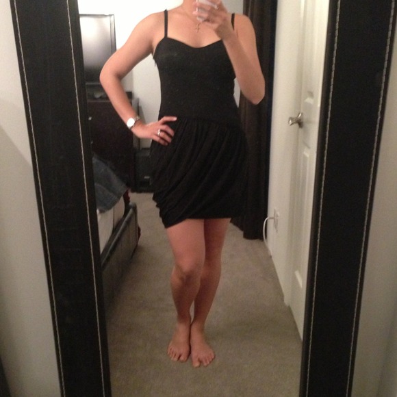 Andrew Marc black dress