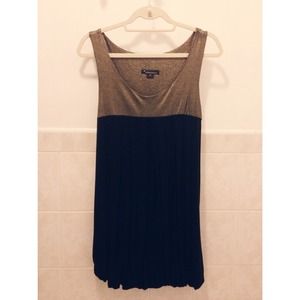 F21 Gold & Black Dress