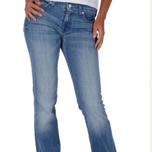 7FAM 25 jeans ginger and bootcut 26 Roxanne nwt