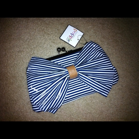 Striped Clutch SOLD