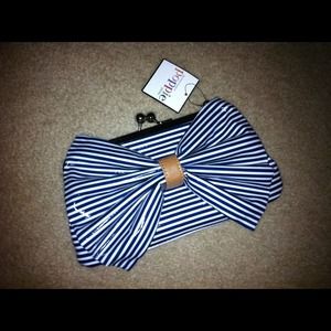 Striped Clutch SOLD