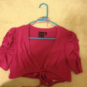 Hot Pink cardigan