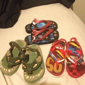 TRADE!  Toddler Boys flip flops