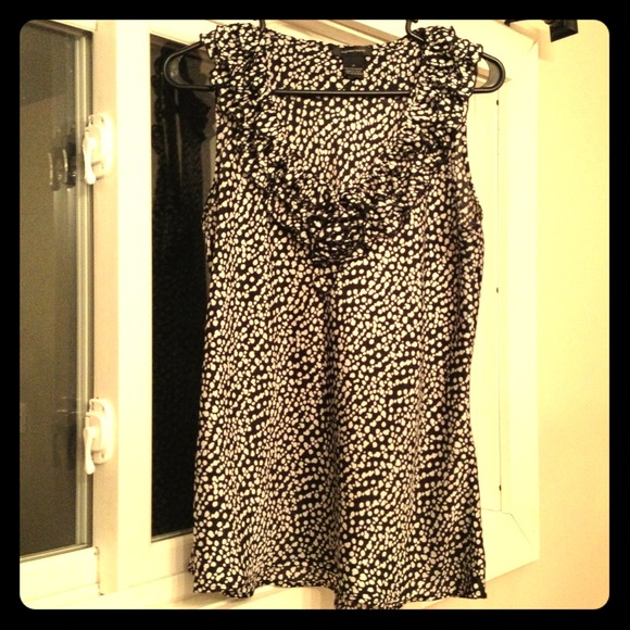 Polyester top, Spense brand.