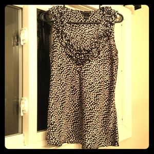 Polyester top, Spense brand.