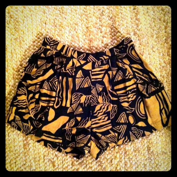 SOLD in bundle Tribal swing shorts