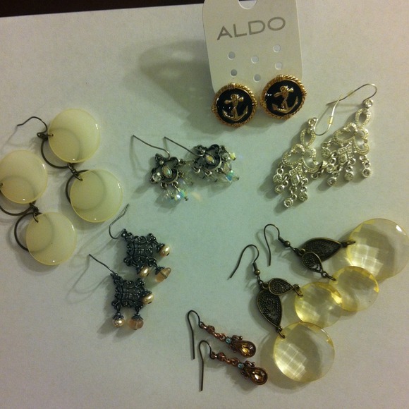 Various earrings