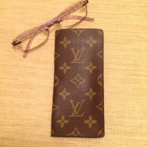 Louis Vuitton Monogram Eye Glass Case