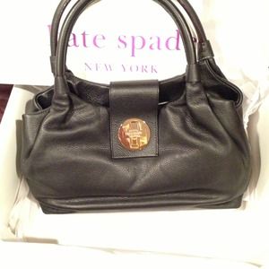 ♦TRADED♦Authentic Black Kate Spade Handbag