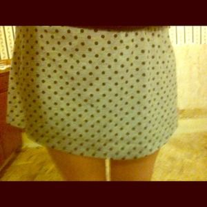 Pocka dot skirt