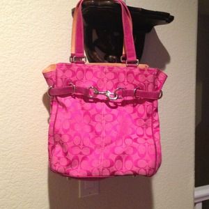 PINK COACH Bag!!!!