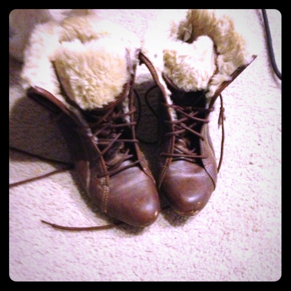 Steve Madden combat boots