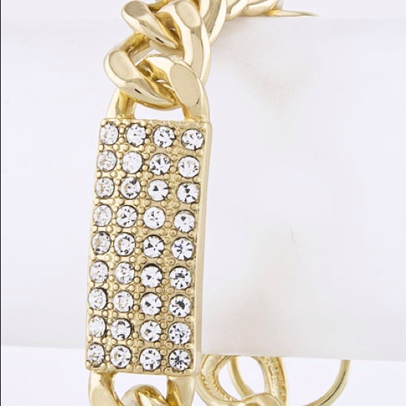 Crystal Chain Bracelet