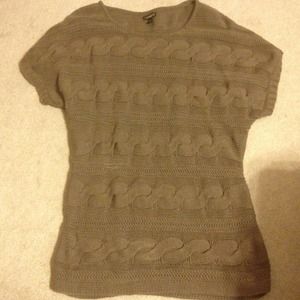 Express cable knit sweater