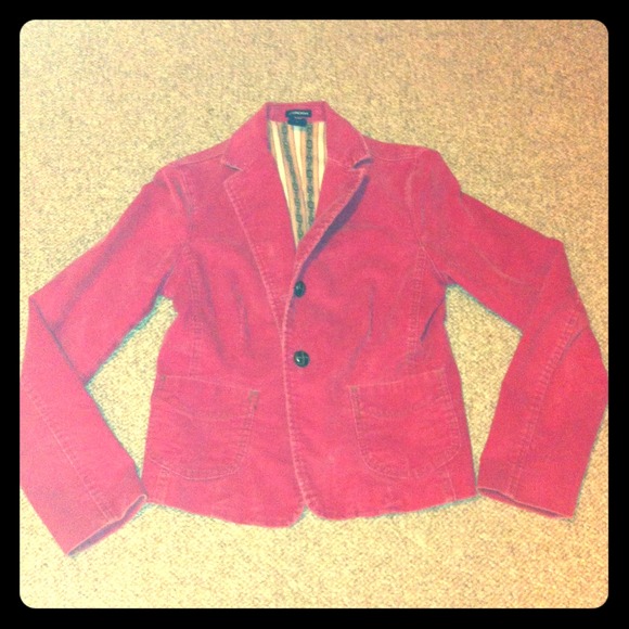 Gap pink corduroy blazer