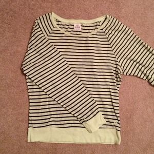 Striped top. PINK by Victoria's Secret