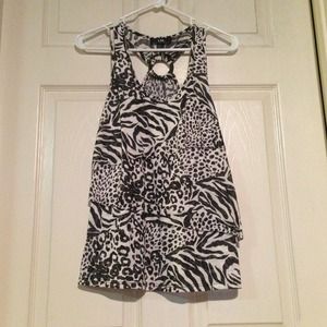 Animal print top, never worn!
