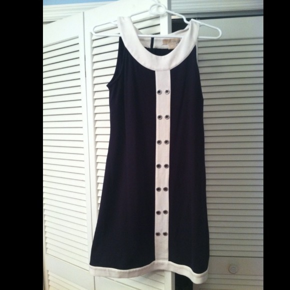 Michael Kors black and white dress