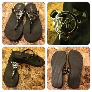 Authentic Michael Kors flip flops
