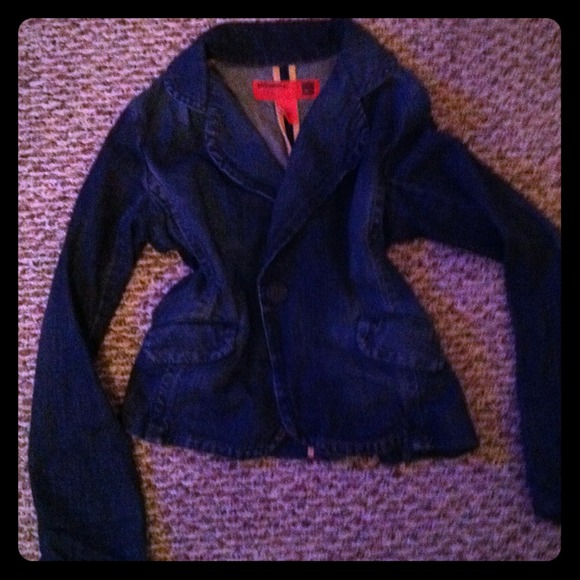 Reduced- Denim blazer