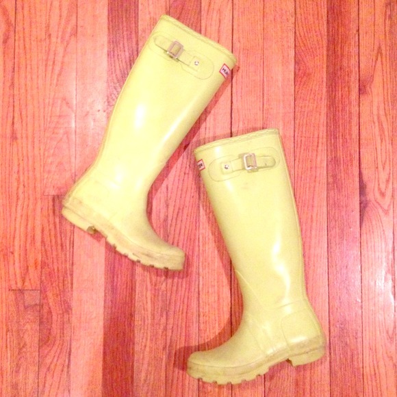 New price! Hunter original lime green wellies