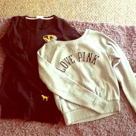 💢SOLD💢Victoria's Secret Pink Sweatshirt Bundle