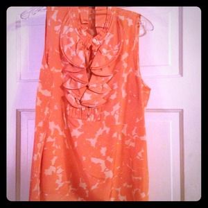 RESERVED @kelseykramitz Sleeveless silk blouse