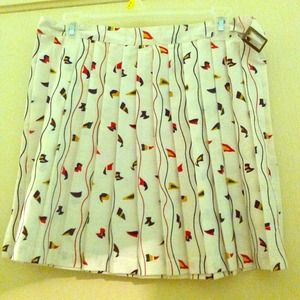 Urban Outfitters pleated flag skirt