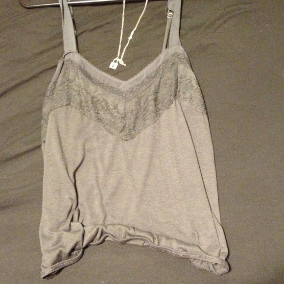 Grey American eagle loose tank