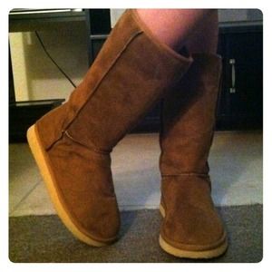 ❌Reserved for bookstoregirl❌Tan suede winter boots