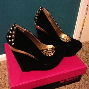 Studded Wedges