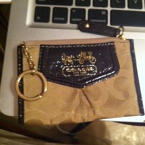 Coach coin pouch