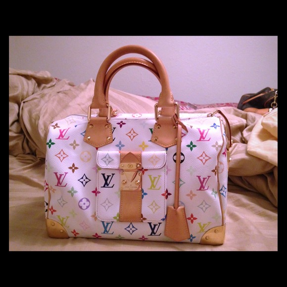 100% authentic Louis Vuitton Multicolor Speedy.