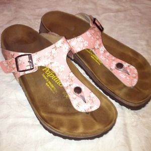 💟Papillio Gizeh Floral Print Thong Sandals💟