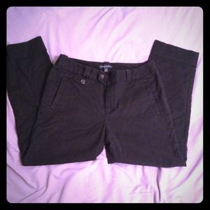 BANANA REPUBLIC stretch cuffed capris