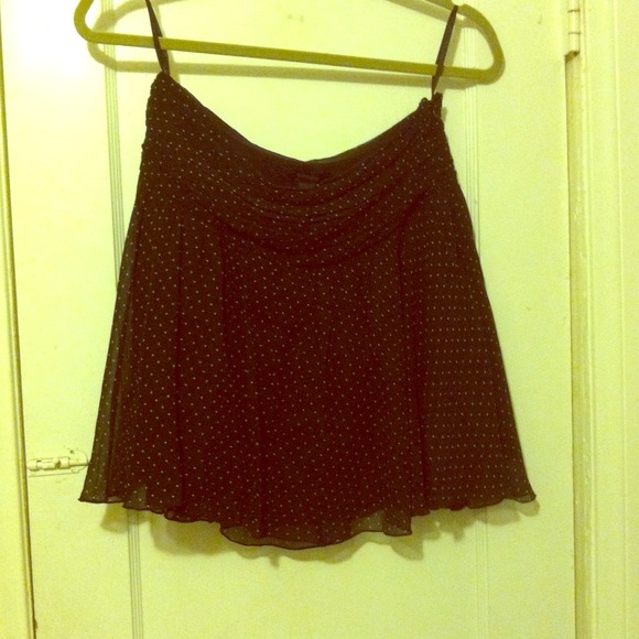 Brand new Express Polka dot skirt
