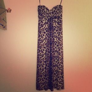 Leopard Maxi Dress