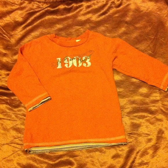 Icky baby boutique top shirt airplane 24 mo