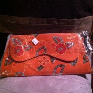 SALE!!! Brand New Floral clutch.
