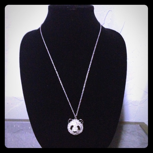 Accessories - Panda diamond necklace